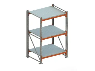 Breedvakstelling Basisveld 2200x1470x1100mm 3 Stalen Legborden 1300kg - 1