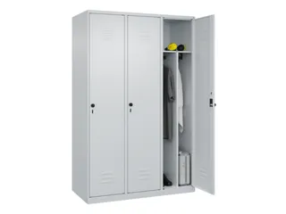 locker voor scheiding van kleding,HxBxD 1850x1200x500mm,3vak - 3