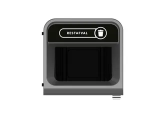 Configure Recyclingstation Rest 87 Liter Antraciet Zwart - 2