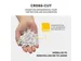 Papiervernietiger Fellowes LX65 4x40mm wit
