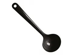 Waca Opscheplepel 30cm zwart 0255