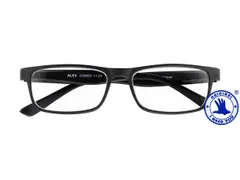 Leesbril I Need You +1.00 dpt Alex zwart