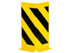 aanrijdbescherming voor stelling,v. binnen,HxL 400x160mm,staal