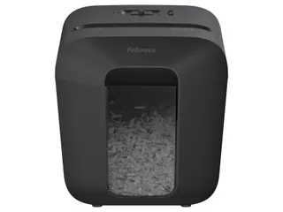 Papiervernietiger Fellowes Powershred LX25 snippers 4x37mm zwart - 2