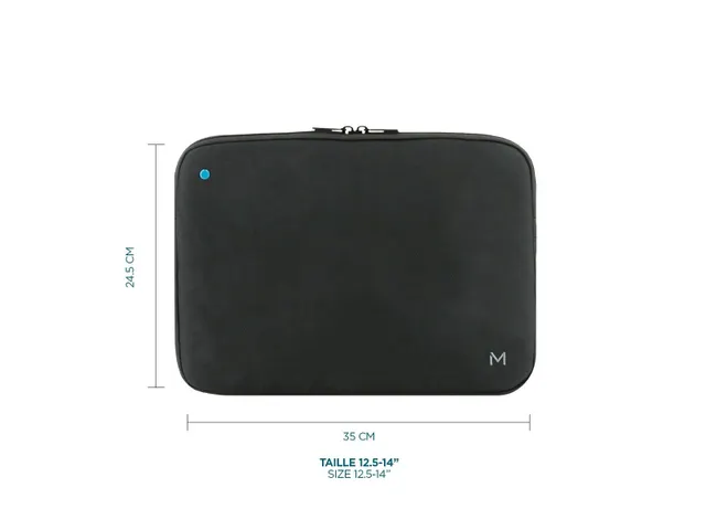 Mobilis Sleeve 14 Inch Zwart