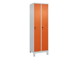 locker voor scheiding van kleding,HxBxD 1950x600x500mm,2vak
