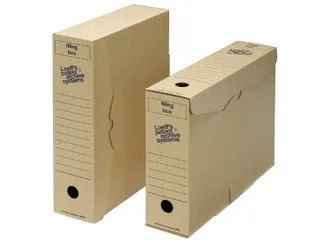 Archiefdoos Loeff Filing Box 3003 folio 345x250x80mm karton - 1