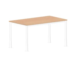 In hoogte verstelbaar bureau,HxBxD 720-840x1400x800mm,NE-esdoorn - 2