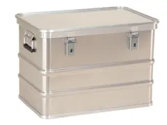 Aluminium Transportkist Hxlxb 410X588X388Mm 73L Stapelbaar