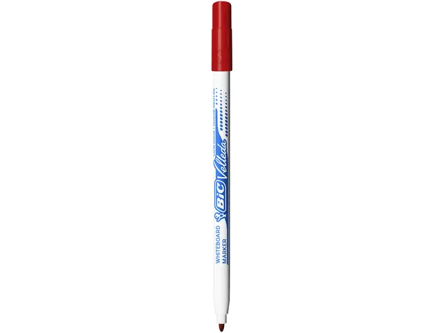 Whiteboardmarker Bic Velleda 1721 rond fijn rood