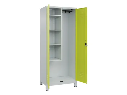 schoonmaakkast,HxBxD 1950x800x500mm,links 4vakken