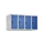 opzetkast,v. locker,4vak.,vak B 250mm,HxBxD 500x1000x500mm,vleugeldeur
