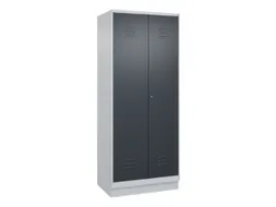 locker voor scheiding van kleding,HxBxD 1950x800x500mm,2vak