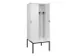 locker voor scheiding van kleding,HxBxD 2120x800x815mm,2vak