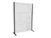 cloison à plaques perforées/à fentes,élément simple,Hxl 2000x1500