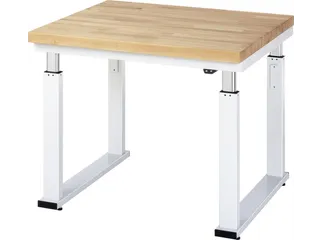 Werkbank elektrisch hoogte verstelbaar 740-1040x1000x900mm beukblad - 2