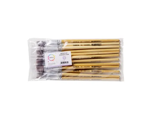 Kwast Qrea synthetisch haar nr 12 breedte 12,3mm