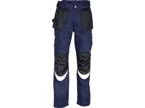 Cofra Bricklayer werkbroek, zwart/marineblauw, maat 54, per stuk
