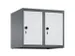 opzetkast,v. locker,2vak.,vak B 300mm,HxBxD 500x600x500mm,draaigrendel