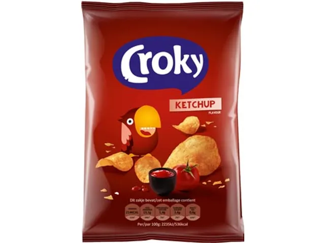 Croky chips KETCHUP zak van 100 gr