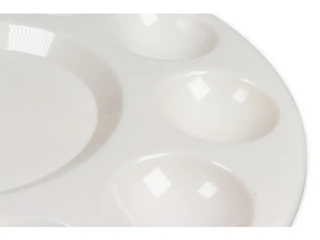 Palet Kangaro dia 17cm , Kunststof wit