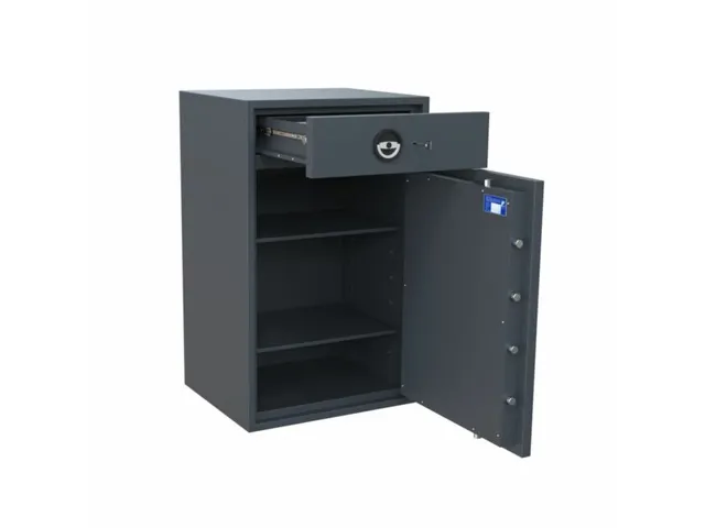 Salvus Tivoli 3 Afstortkluis elektronisch slot 104x65x55cm Grafietgrys