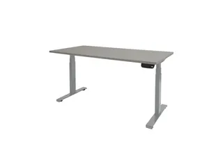 Elektrisch Bureau Dextro Plus 200x100cm Frame Alu Blad Grijs - 1