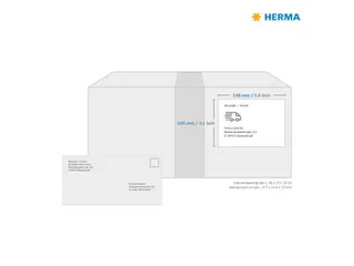 HERMA 8691 Premium Adresetiketten A4 148x105mm (A5) Wit 800 stuks - 5
