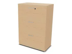 Hangmappenkast Hxbxd 1070x800x445mm 3 Laden Ne-Esdoorn
