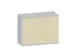 Armoire pour dossiers suspendus 770x1000x430mm Onyx/érable