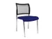 Siège Visiteur Assise Bleu Foncé Dossier Maille Noir Assise Hxlxp 43
