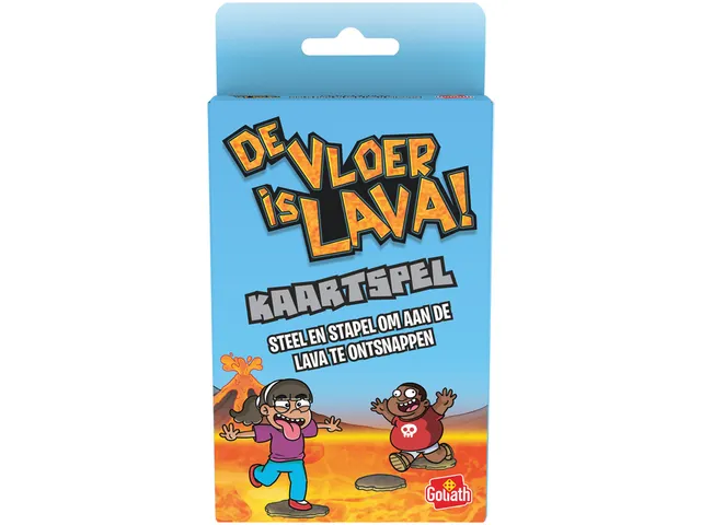 Goliath De Vloer Is Lava Kaartspel 5+