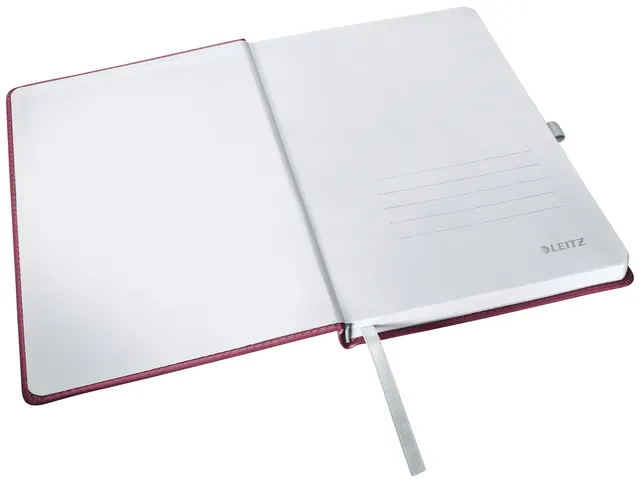 Carnet de notes Leitz Style A5 ligné 160 pages 100g rouge