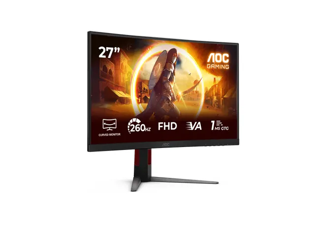 AOC C27G4Z2 27 inch curved Full HD gamingmonitor 260 Hz