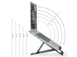 Laptopstandaard Leitz Ergo Aluminium plat verstelbaar - 3