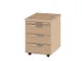 Ladenblok 580x420x600 1materiaallade 3laden Cilinderslot Beuken
