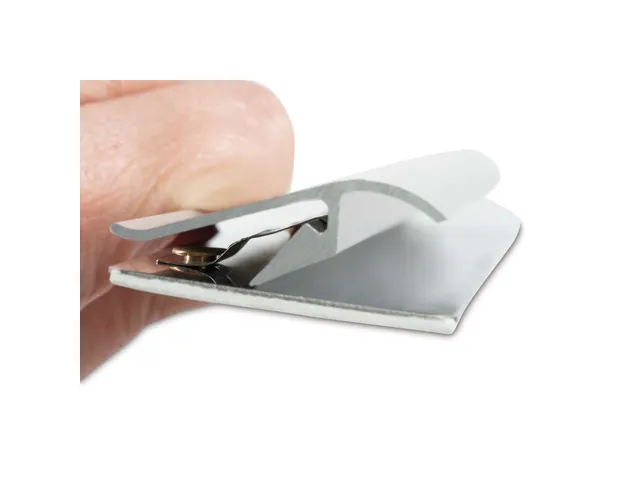 Klemlijst MAUL 305x40mm aluminium zelfklevend