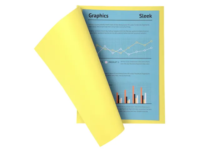 100 dossiermappen SUPER 250 24x32cm Kanariegeel