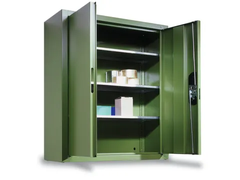 Hangkast 830x700x300mm 3legborden Draaideuren Ral6011