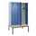 locker met bank,voor scheiding van kleding,HxBxD 2120x1200x815mm,4vak