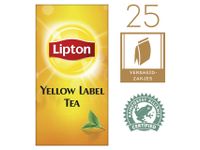 Thee Lipton Yellow Label Met Envelop 25Stuks