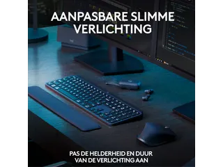 Logitech MX Keys S Combo toetsenbord en muis Azerty Frans - 10