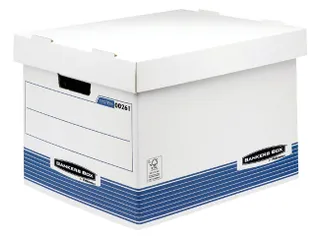 Opbergdoos Prima Standaard Geschikt voor Ordners 333x285x390mm wit - 3