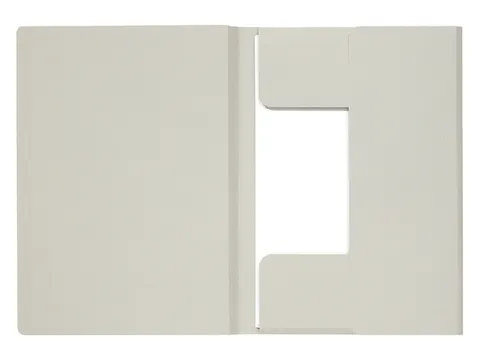 Dossiermap Djois Infinio A4 3 kleppen 270gr grijs