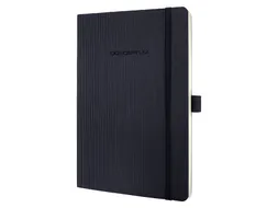 Notitieboek Conceptum A5 lijn CO321 softcover zwart