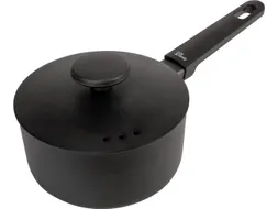 Full Black Sauspan 16cm Zwart Alle Vuren + Inductie