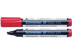 Schneider Whiteboard + Flipchart Marker Maxx 293 Rood