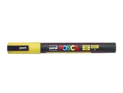 Verfstift Posca PC3M Fijne punt 0,9-1,3mm glitter geel