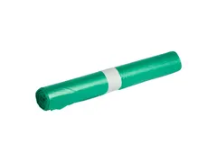 Afvalzak Propsac HDPE T23 58x100cm 70 Liter groen