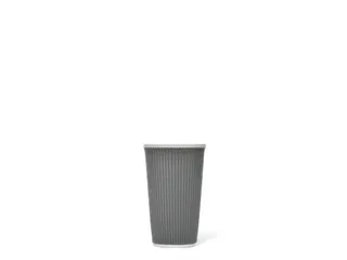 Beker porselein Les Artistes Paris 450ml met siliconen grip Grijs - 1